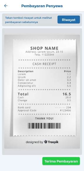 Payment Receipt